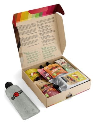 Coffret Trail Baouw 1 purée éco recharge +flasque purée 200mL offerte