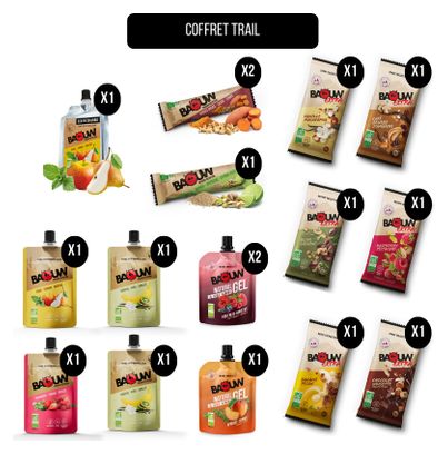 Coffret Trail Baouw 1 purée éco recharge +flasque purée 200mL offerte