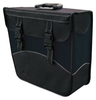 Greenlands Sac simple noir  droite. taille 37x33x14 cm  capacité 20 litres