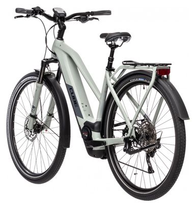 City E-Bike Cube Kathmandu Hybrid Pro 625 Trapeze Shimano Deore 10-fach 625 Wh 700 mm Mondgrau 2021