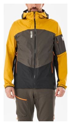 Millet Rutor Light 2.5L Waterproof Jacket Black/Yellow