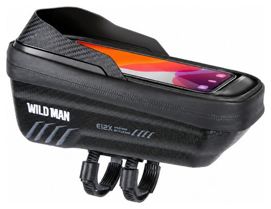 Fahrrad Rahmentasche wasserdicht 1 L schwarz WILD MAN
