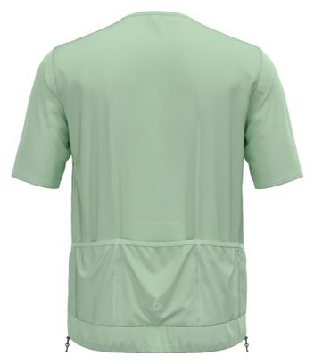 Odlo Cargo Chill-Tec Hyper Contrast Jersey met korte mouwen Groen