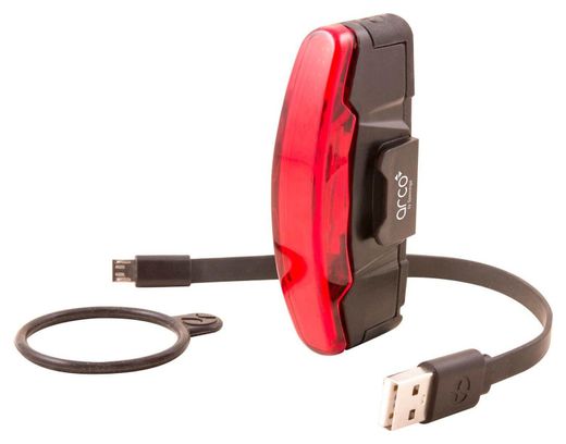 SPANNINGA feu arrière Arco Flash usb tige de selle