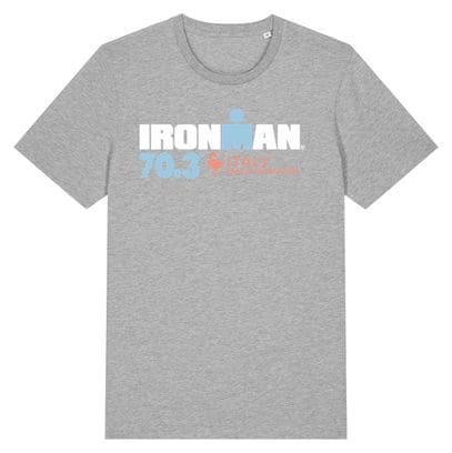 T-Shirt Manches Courtes Ironman 70.3 Italy Emilia-Romagna Gris Femme