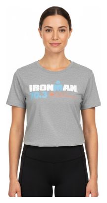 Maglietta a maniche corte grigia Ironman 70.3 Italy Emilia-Romagna Donna