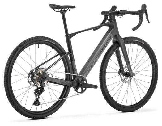 Mondraker Dusty Elektro-Gravelbike Shimano GRX 12S 350Wh 700mm Grau 2025