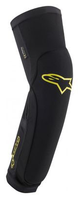 Genouillères avec Protège Tibia Alpinestars Paragon Plus Noir Jaune