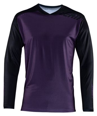 Leatt Enduro 4.0 shirt met lange mouwen, paars