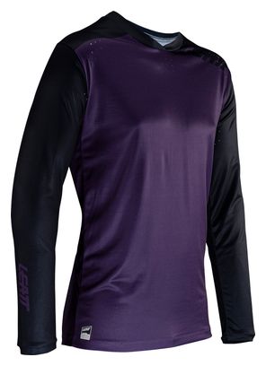 Leatt Enduro 4.0 shirt met lange mouwen, paars