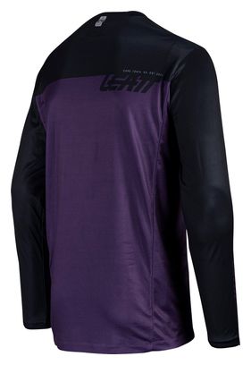 Leatt Enduro 4.0 shirt met lange mouwen, paars
