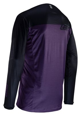 Leatt Enduro 4.0 shirt met lange mouwen, paars