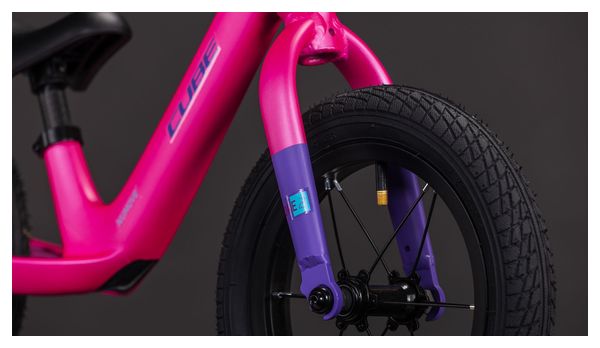 Draisienne Cube Numove 120 Walk 12'' Rose Fucsia 2026 1.5 - 3 ans