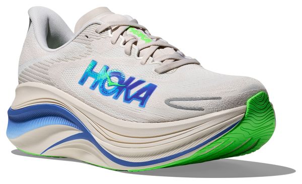 Hoka Skyward X 2 Men's Running Shoes - White/Blue/Green