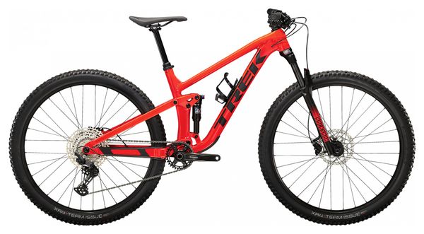 VTT Tout-Suspendu Trek Top Fuel 5 Shimano Deore 12V 29'' Rouge Radioactive 2022