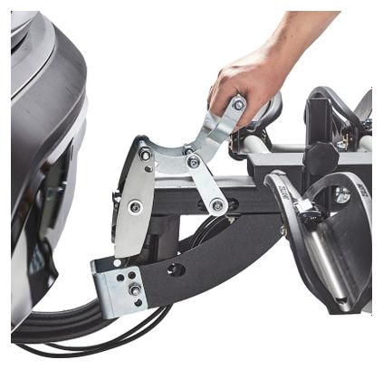 Mottez Diane 4 V2 Towball Bike Rack - 4 Bikes