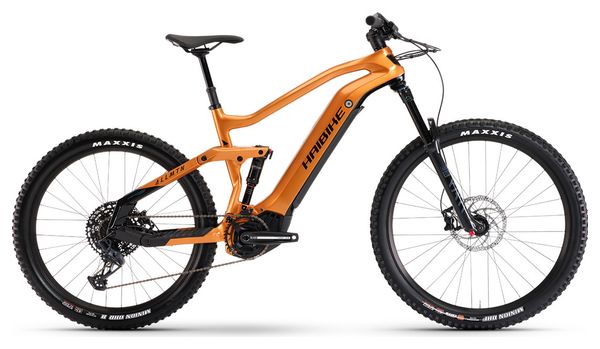 MTB Haibike AllMtn 6.0 Eléctrica Suspensión Total Sram GX Eagle 12S 600 Wh 27,5'' Plus / 29'' Verde Bambú 2021