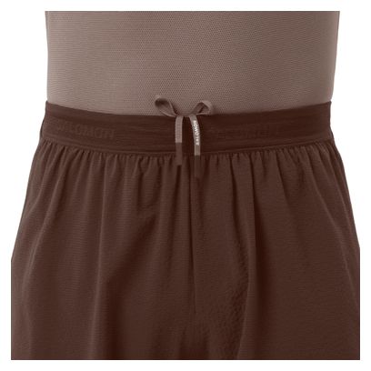 Short Salomon Sense Aero Stow 5in Marron Homme