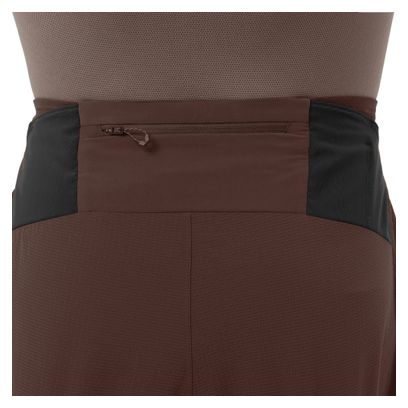 Short Salomon Sense Aero Stow 5in Marron Homme