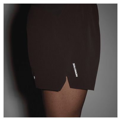 Short Salomon Sense Aero Stow 5in Marron Homme