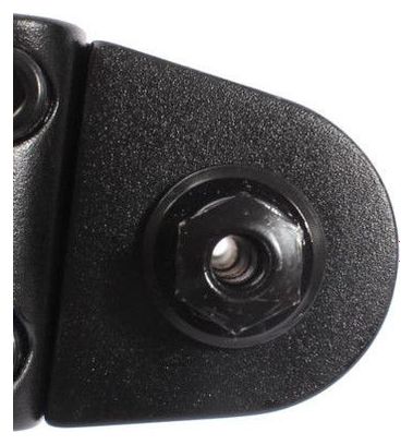 BMX Potence Prism Noire pour fouches 1  KHEbikes