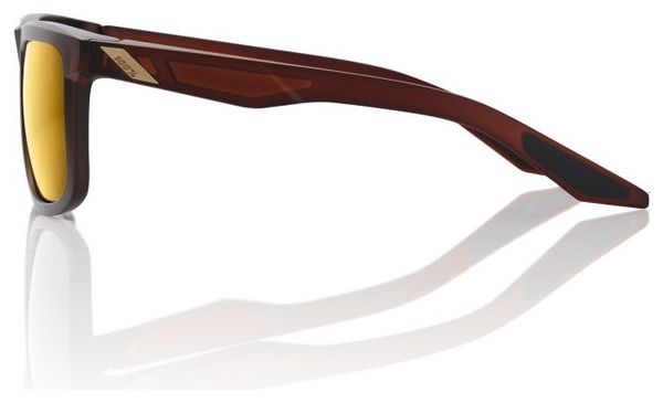 100% Gafas Blake - Rootbeer Mate - Oro