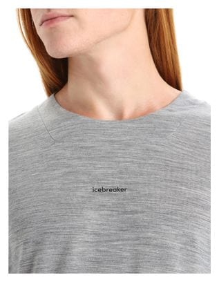 Icebreaker ZoneKnit Grey Merino Short Sleeve T-Shirt