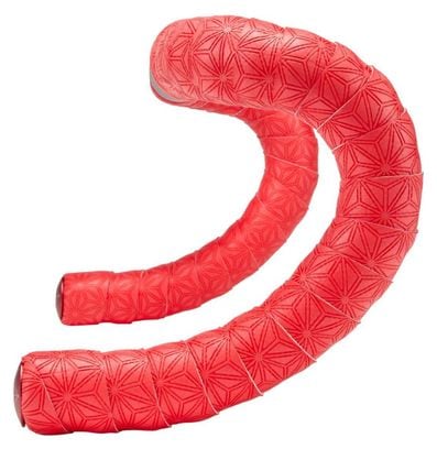 Supacaz Super Sticky Kush Silikongel Ruban - Rot mit roten Ano-Steckern