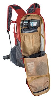Sac à Dos Evoc Ride 12L Rouge / Gris + Poche à Eau 2L