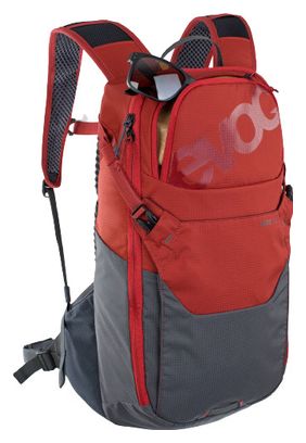 Sac à Dos Evoc Ride 12L Rouge / Gris + Poche à Eau 2L