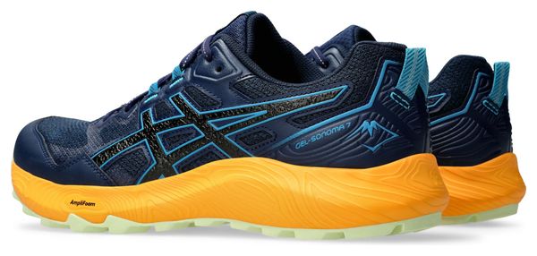 Asics Gel-Sonoma 7 Blauw/Oranje Herenschoenen