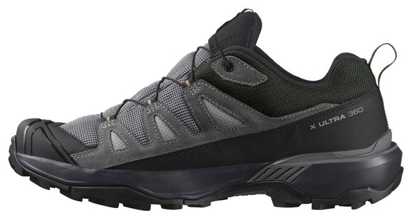 Salomon X Ultra 360 Gore-Tex Hiking Shoes Grey/Black