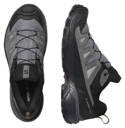 Salomon X Ultra 360 Gore-Tex Hiking Shoes Grey/Black