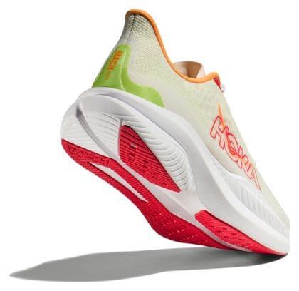 Hoka Mach 6 Hardloopschoenen Wit/Multicolour