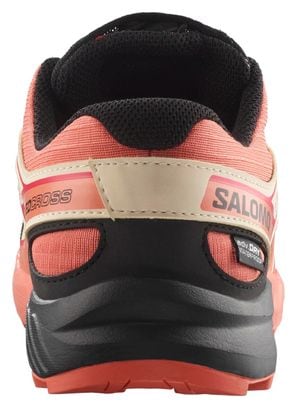 Salomon Speedcross Waterproof Pink Kinder Trailschoenen