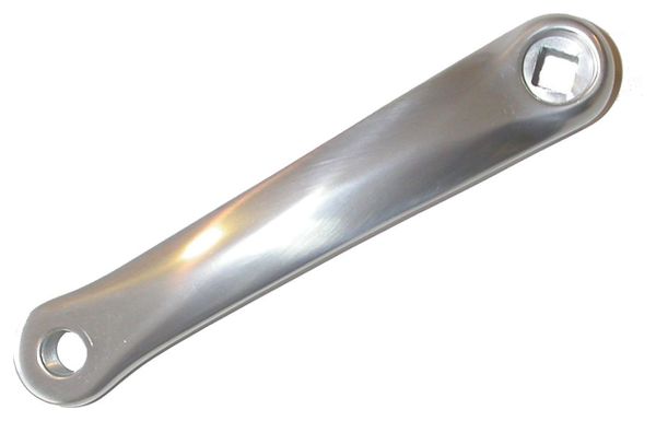 Manivelle gauche - 170 mm - couleur argent
