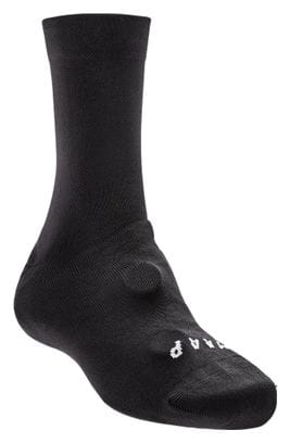 Cubrezapatillas de punto con calcetín de punto Negro