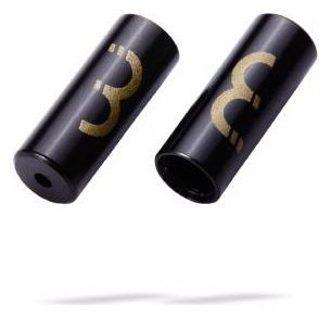 Lot de 100 Butées de Gaine BBB CableEnd S-AL Workshop Alu 5mm Noir