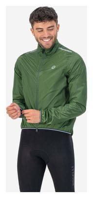 Veste Velo Pluie Vent Rogelli Essential - Homme - Vert militaire