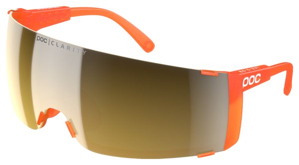 POC Propel Orange Translucent - Clarity Road Sunny Gold Sonnenbrille