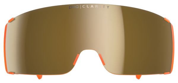 POC Propel Orange Translucent Sunglasses - Clarity Road Sunny Gold