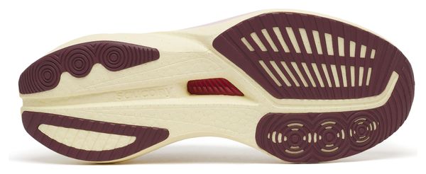 Saucony Endorphin Speed 5 hardloopschoenen, wit/bruin, dames