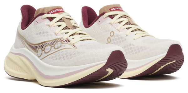 Saucony Endorphin Speed 5 hardloopschoenen, wit/bruin, dames
