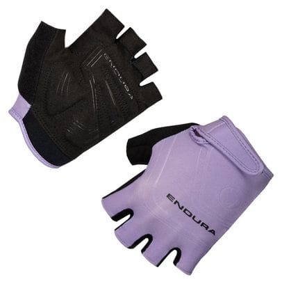 Endura Xtract Lite Women's Short Gloves Purple/Black