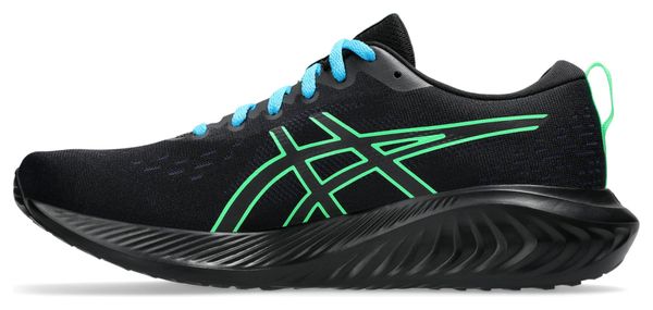 Chaussures Running Asics Gel-Excite 10 Noir/Bleu/Vert Homme