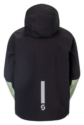 Veste imperméable Scott Vertic Pro Waterproof 3 Noir/Vert Homme