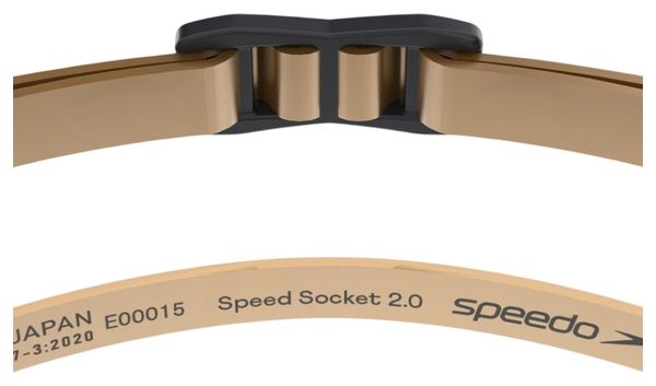 Lunettes de natation Speedo Fastskin Speedsocket 2 Or