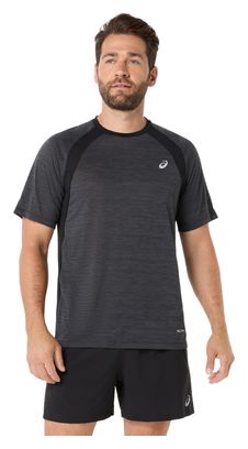 Camiseta de running Asics Road negra para hombre
