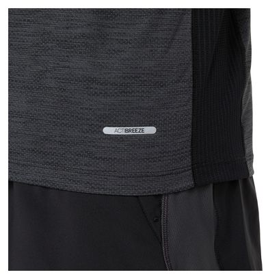 Camiseta de running Asics Road negra para hombre