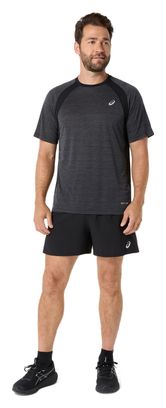 Camiseta de running Asics Road negra para hombre